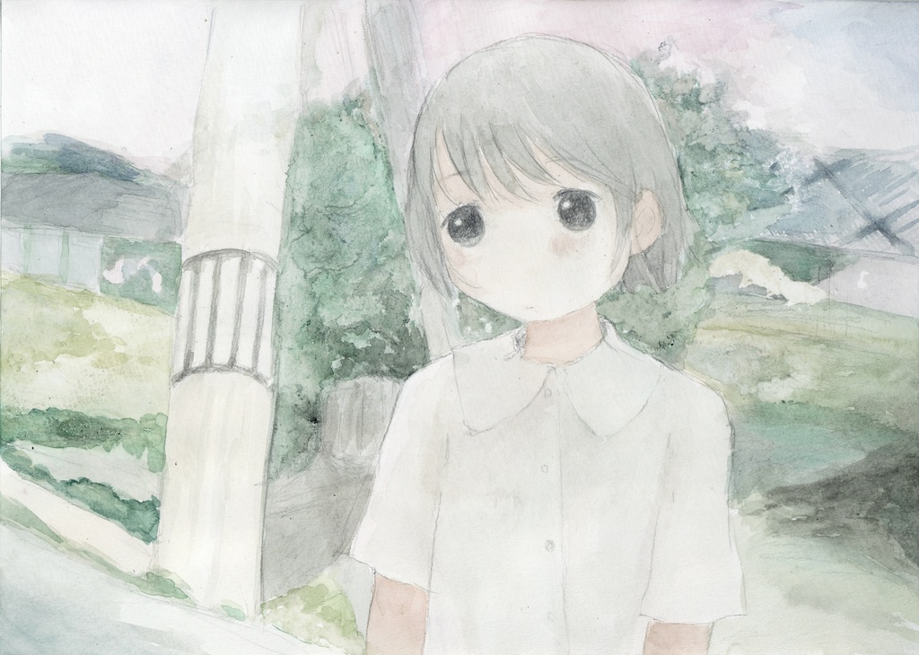 原画『浮かんではきえていく』