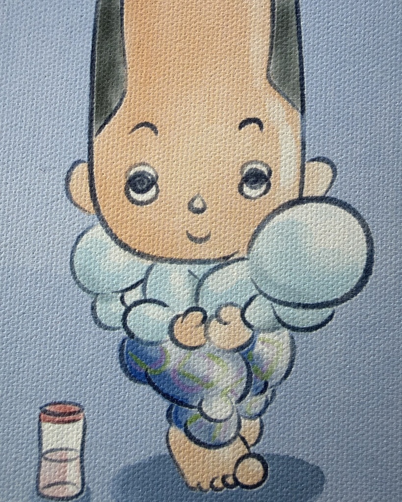 マッスル長谷川さん/キャンバス