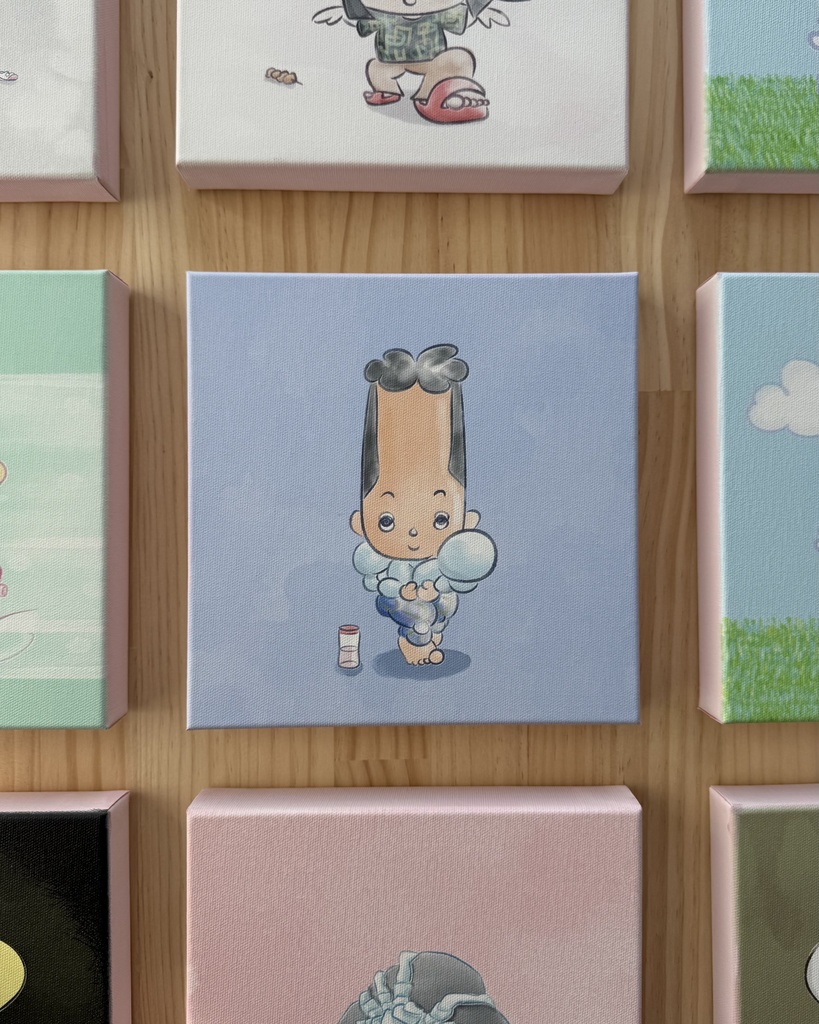 マッスル長谷川さん/キャンバス