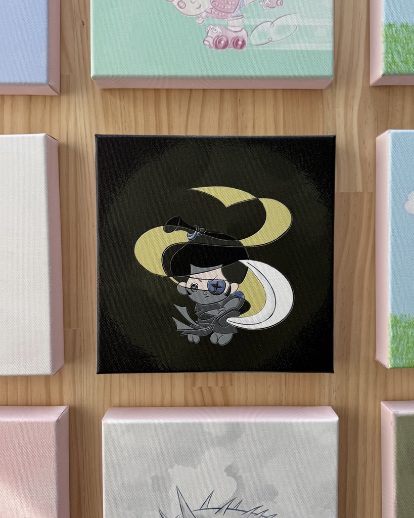 お侍ちゃん/キャンバス