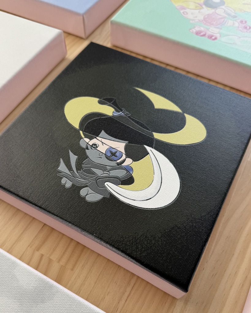 お侍ちゃん/キャンバス