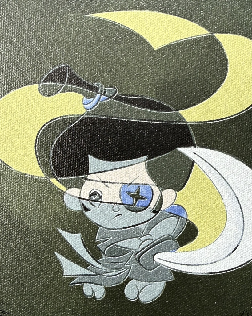 お侍ちゃん/キャンバス