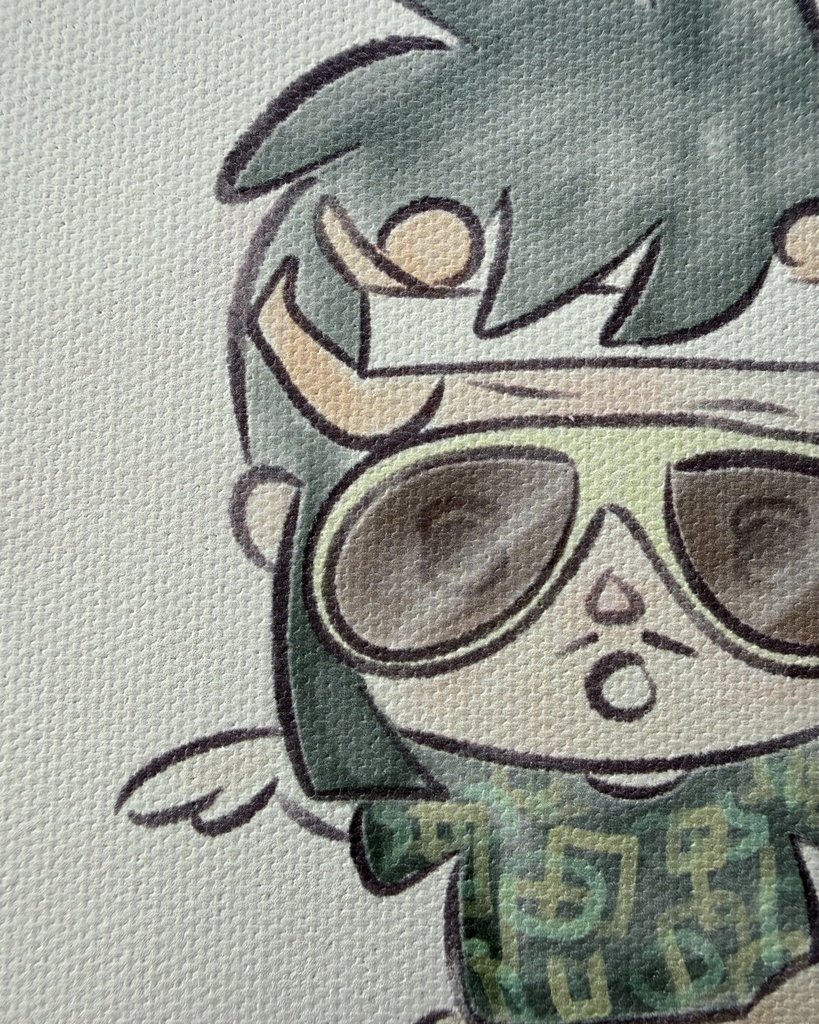 ニイハマのおいちゃん/キャンバス