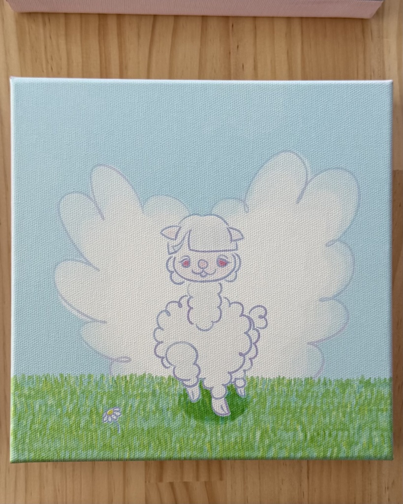 ちゃんアルパカC／キャンバス