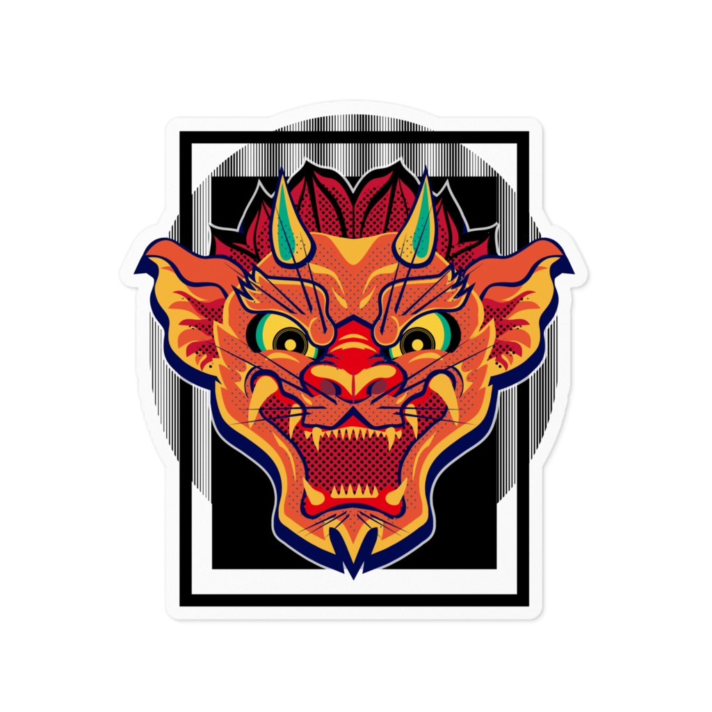 酒吞童子ステッカー