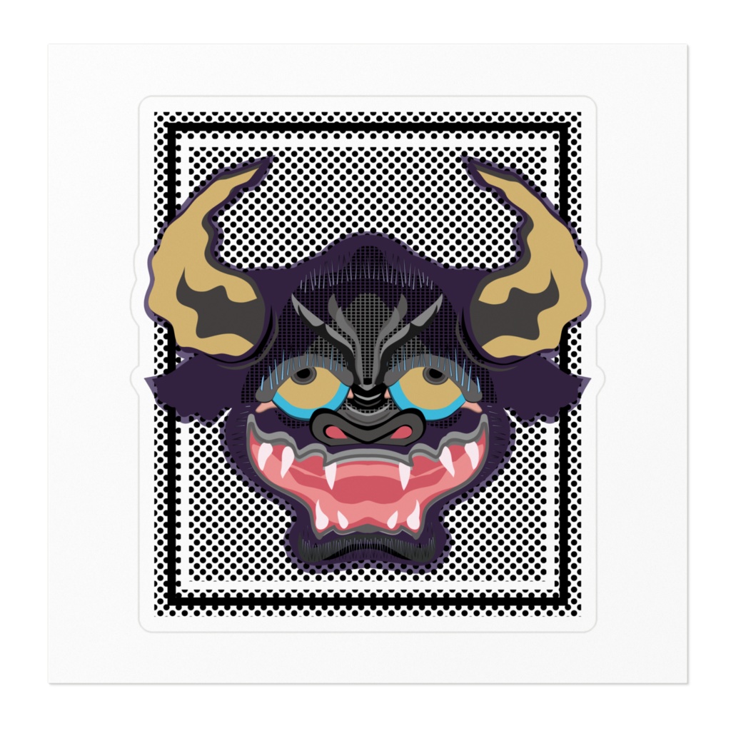 牛鬼 ステッカー