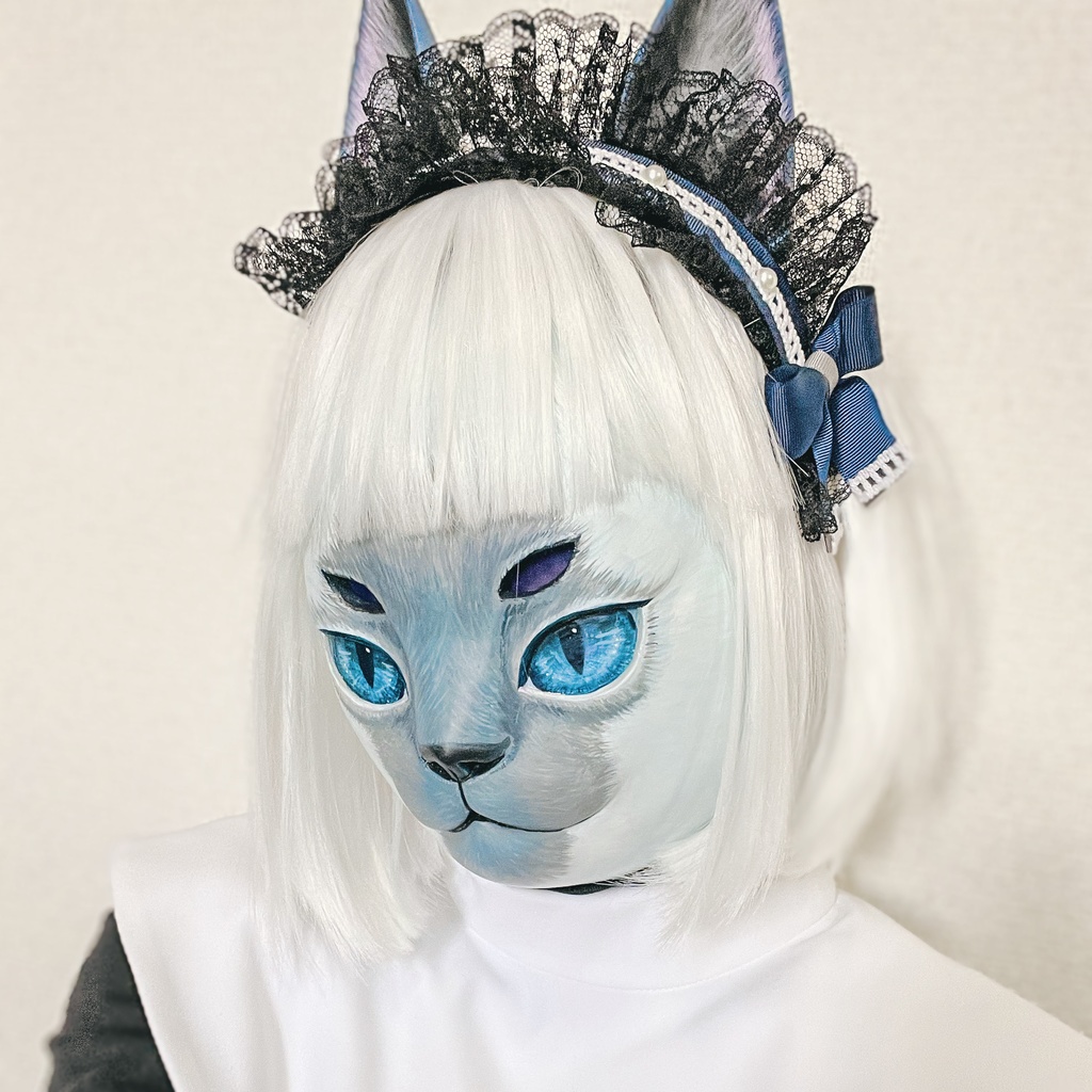 オーダーメイド面(猫面・ヒト面・猿面)