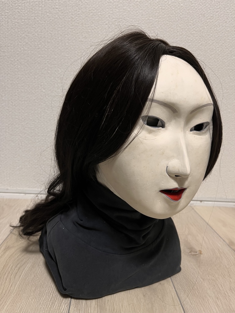 浮世絵美人の面