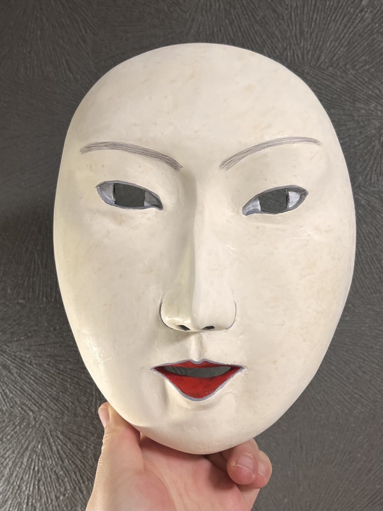 浮世絵美人の面