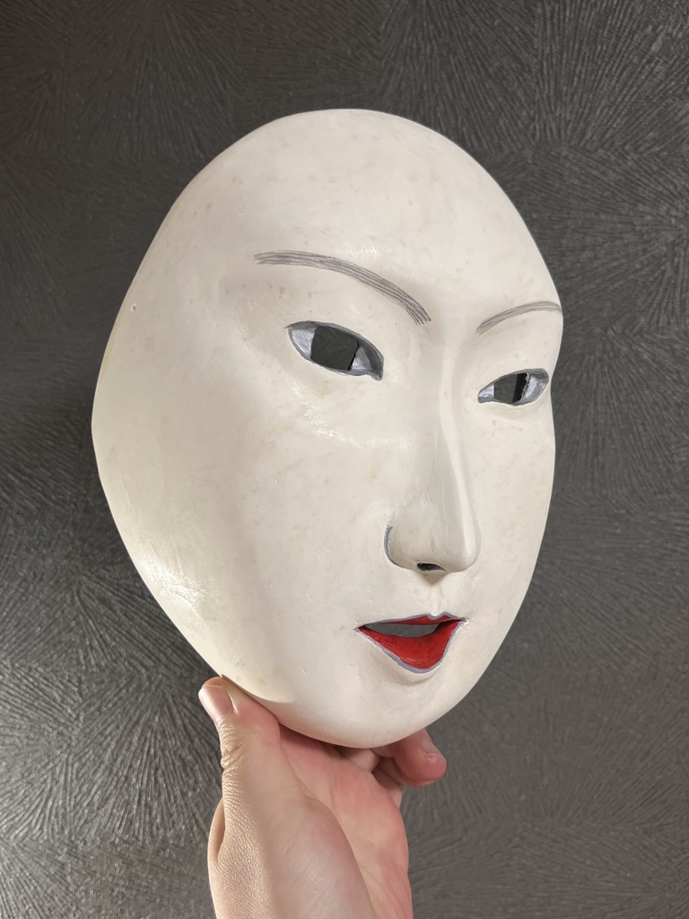 浮世絵美人の面