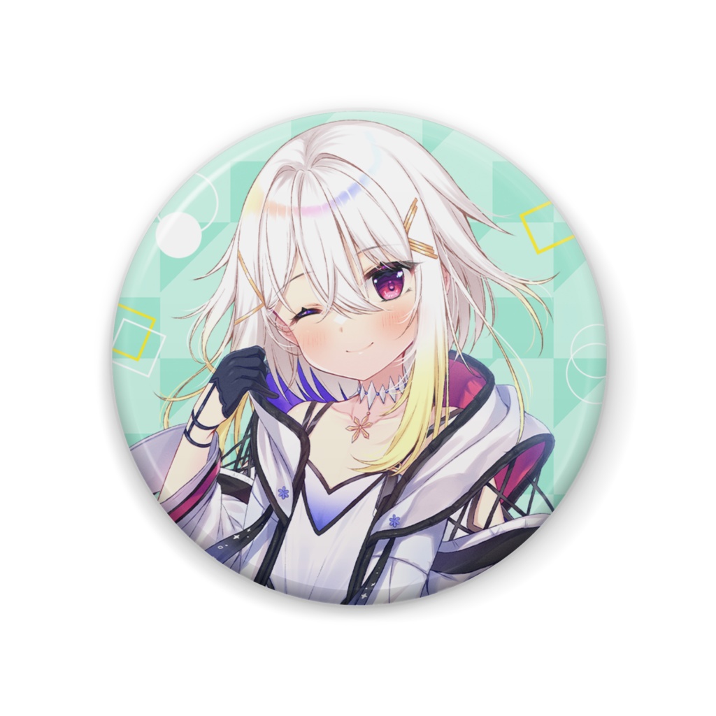 明澄アスタ　缶バッジ