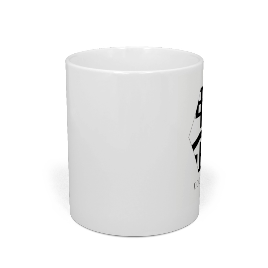 甲亜企及ロゴマグカップ