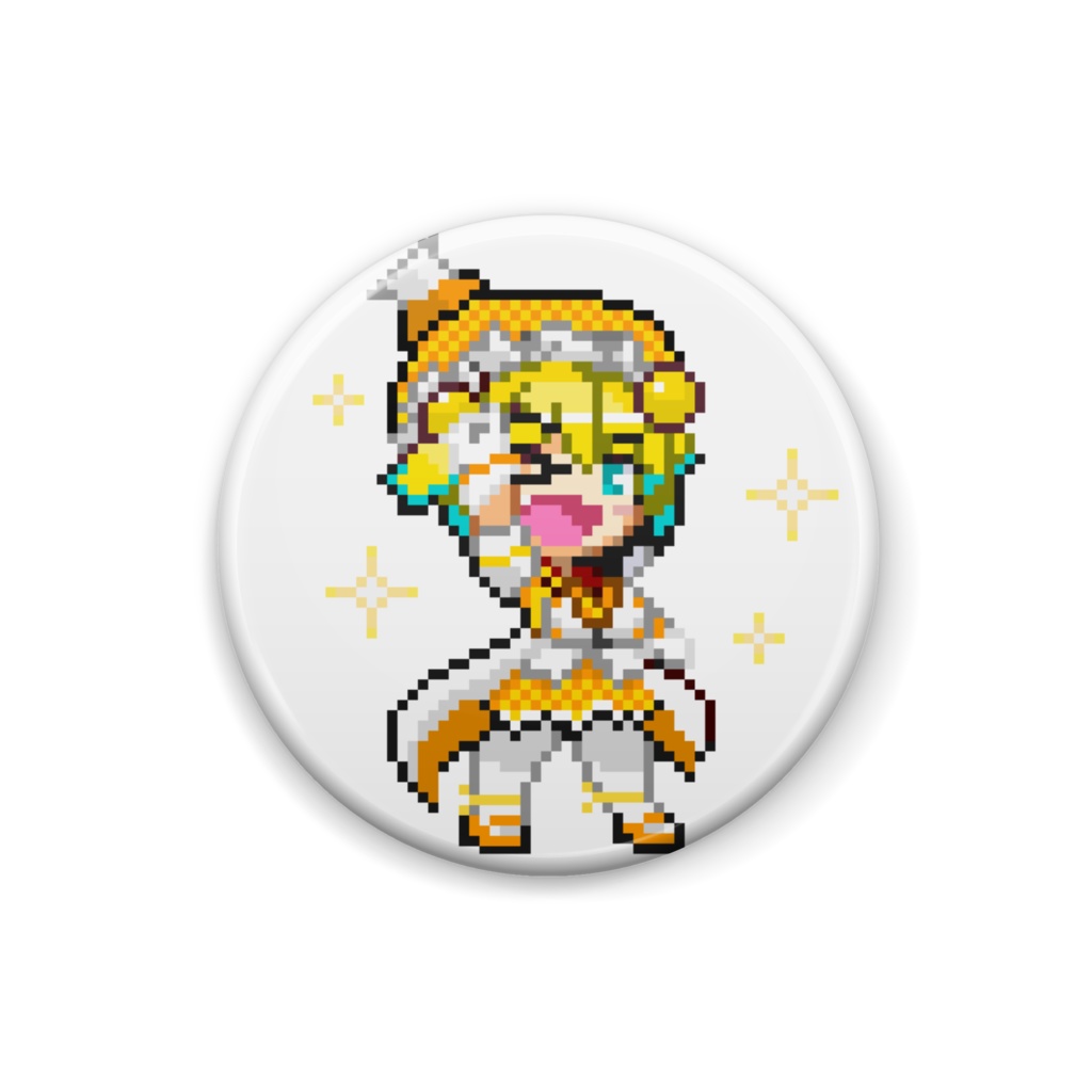 ボンバーガール パイン缶バッジ