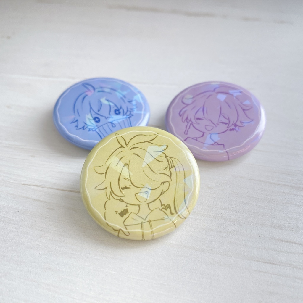 缶バッジ3個セット