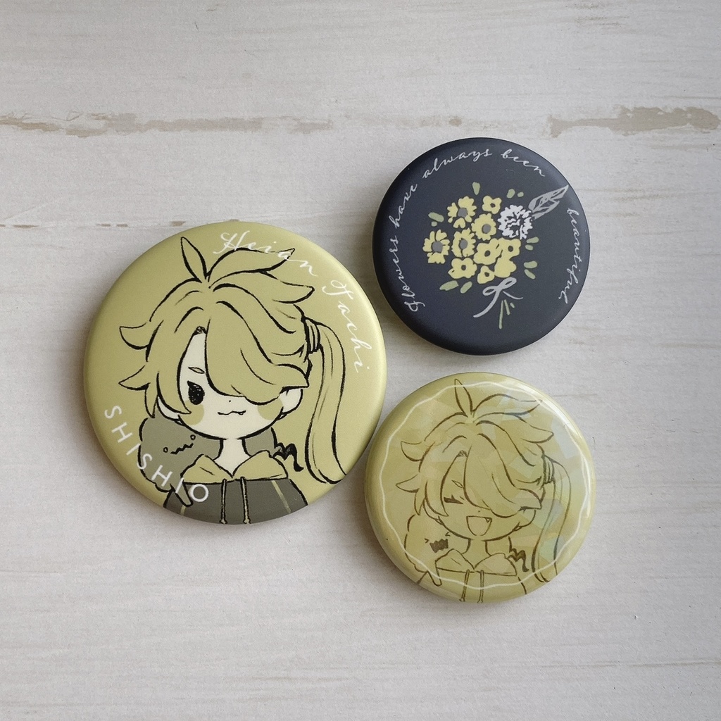 缶バッジ3個セット