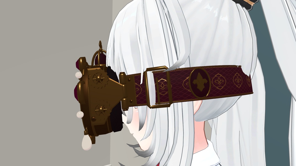 【VRChat想定】蒸気王女のゴーグル