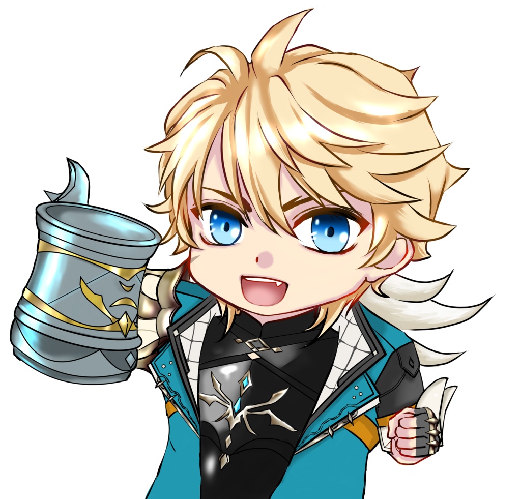 【原神】ファルカアクリルキーホルダー