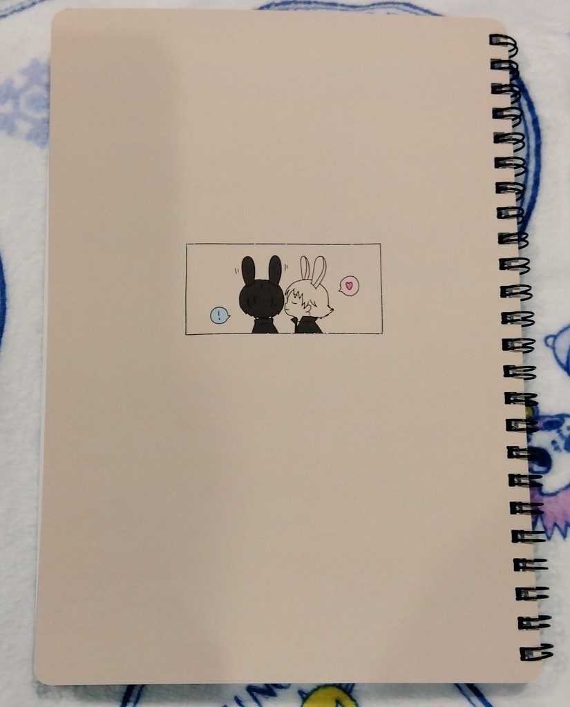 うさ海樫リング綴じノート