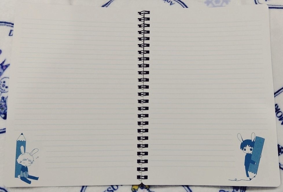 うさ海樫リング綴じノート