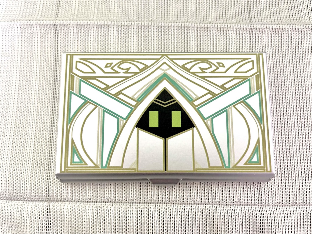 メラック　アルミ名刺ケース