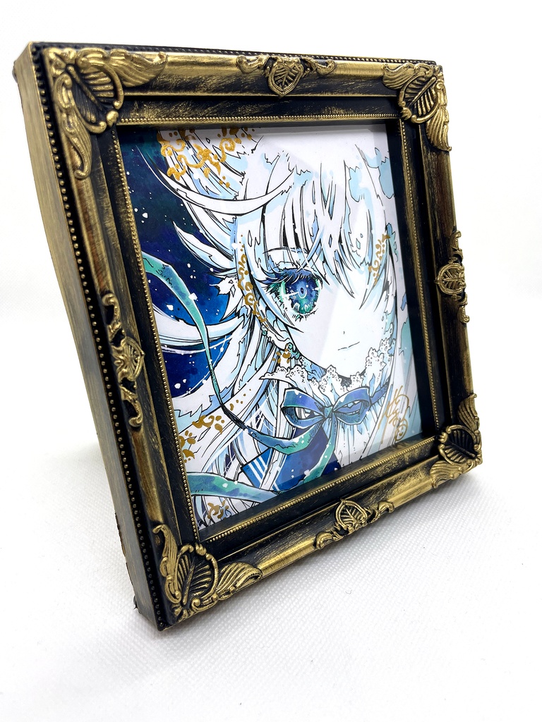 姫野かげまる ミニ色紙 「THE FUTURE HAS COME」シリーズ 1枚