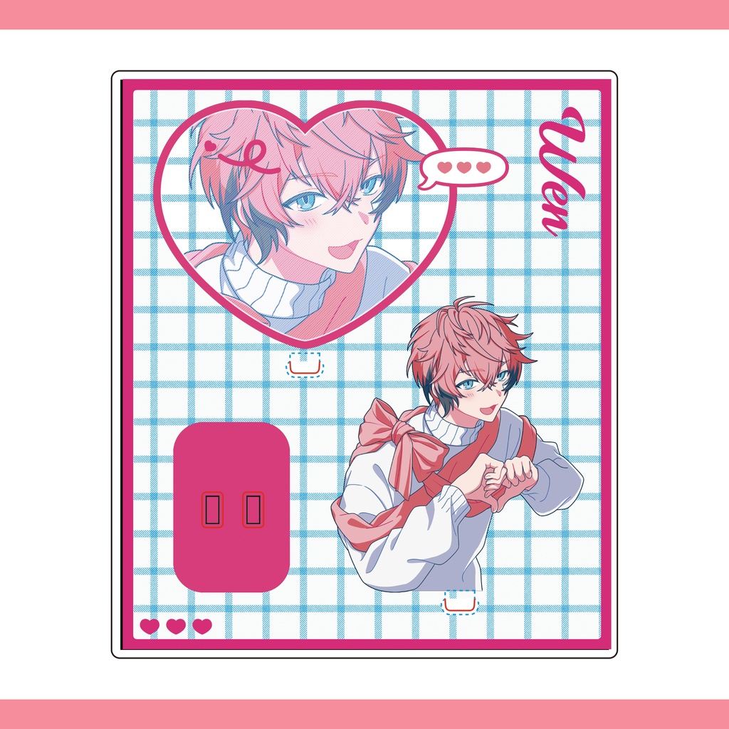 【非公式 ただ配13】アクリルスタンド [赤城ウェン]