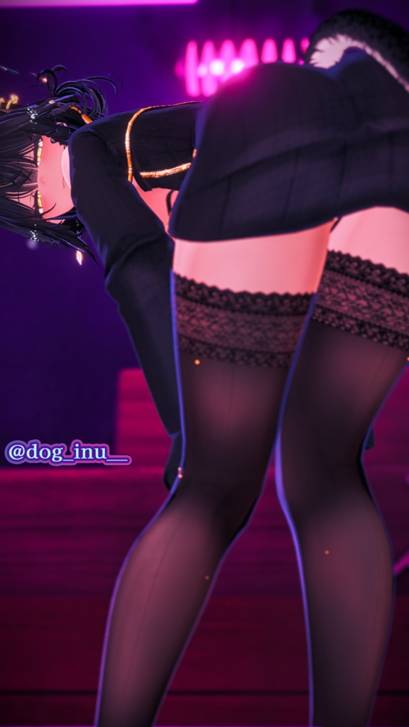 【3.0 Update!】「Kikyo / Selestia / Karin」【ModularAvatar】脱げる靴下 ~Stocking Slider 3.0~