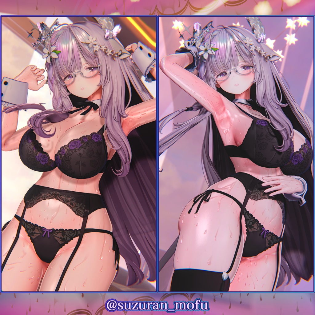 「ミルティナ」ボディテクスチャ~ぬるてか水滴~