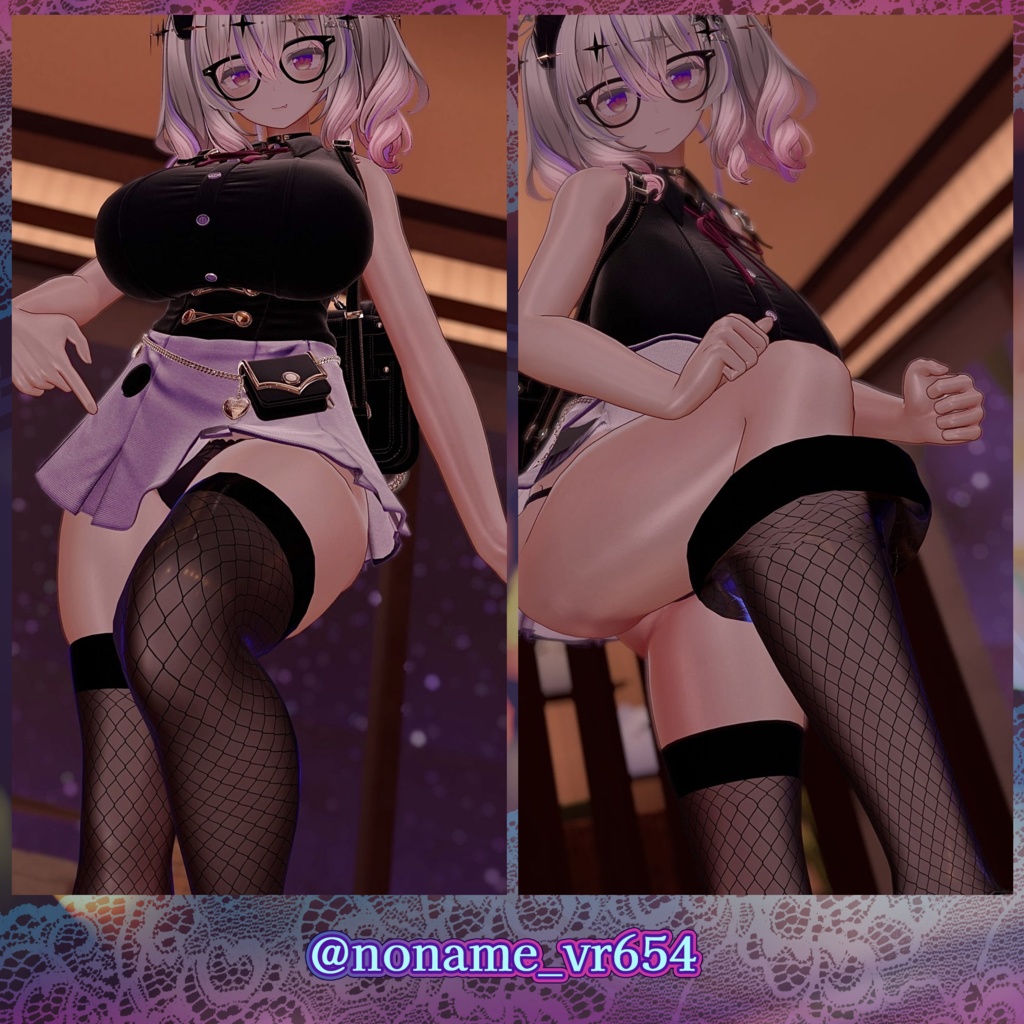 「Milltina / Shinano / Airi」【ModularAvatar】脱げる靴下 ~Stocking Slider 3.0~