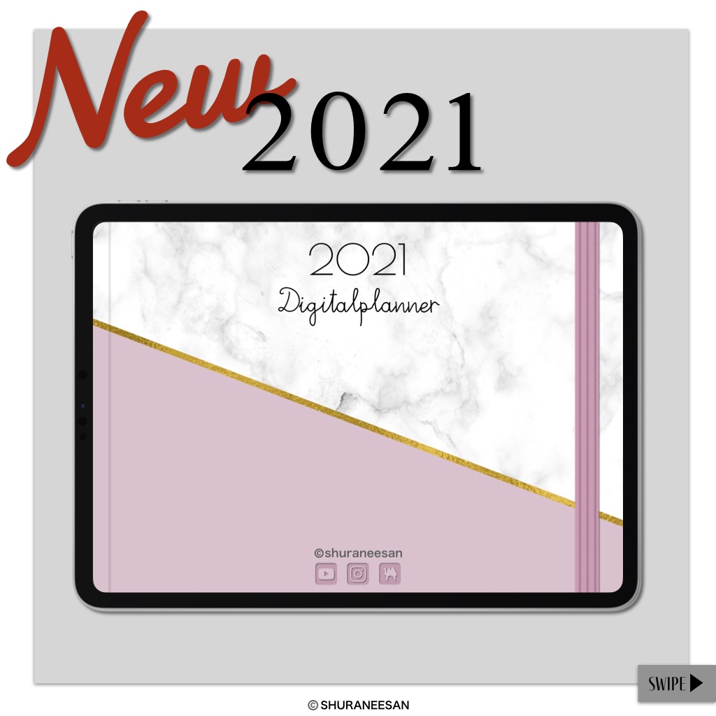 新2021年用デジタルプランナー(1月始まり)