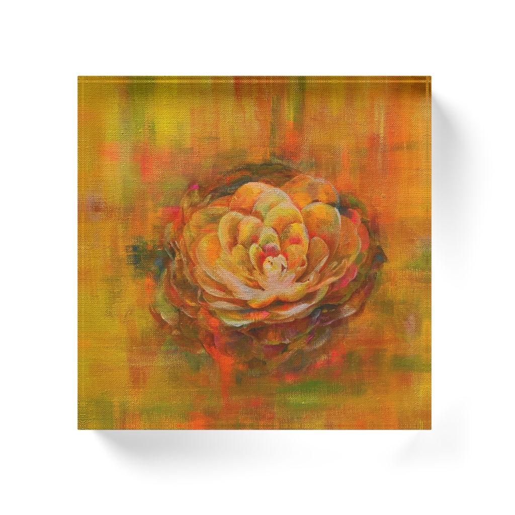 アクリルブロック(黄色)