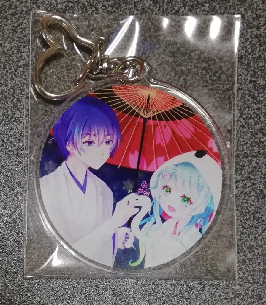 雪カイミクアクリルキーホルダー