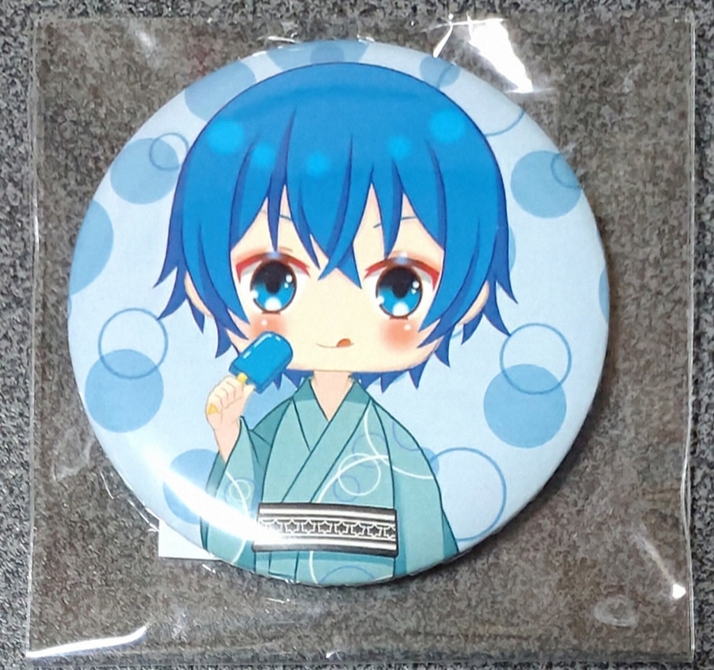 KAITO浴衣スタイル缶バッジ