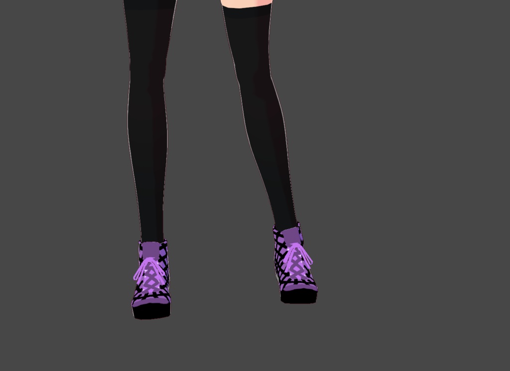 Checkered High-top Shoes