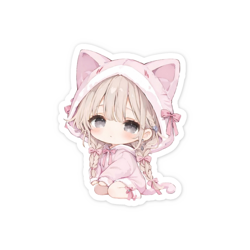 こはる デフォルメステッカー