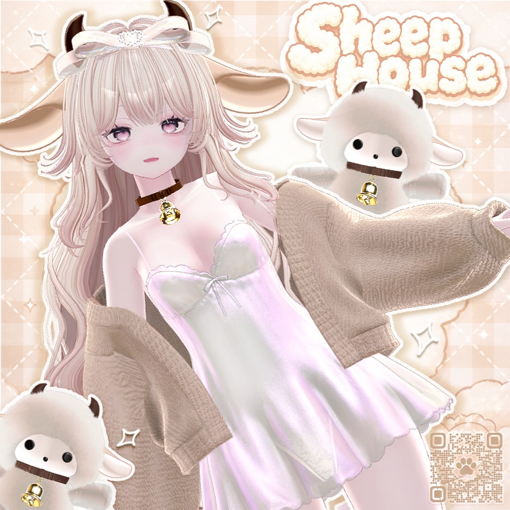 50% SALE 🐑Sheep House🐑[22 Avatars]