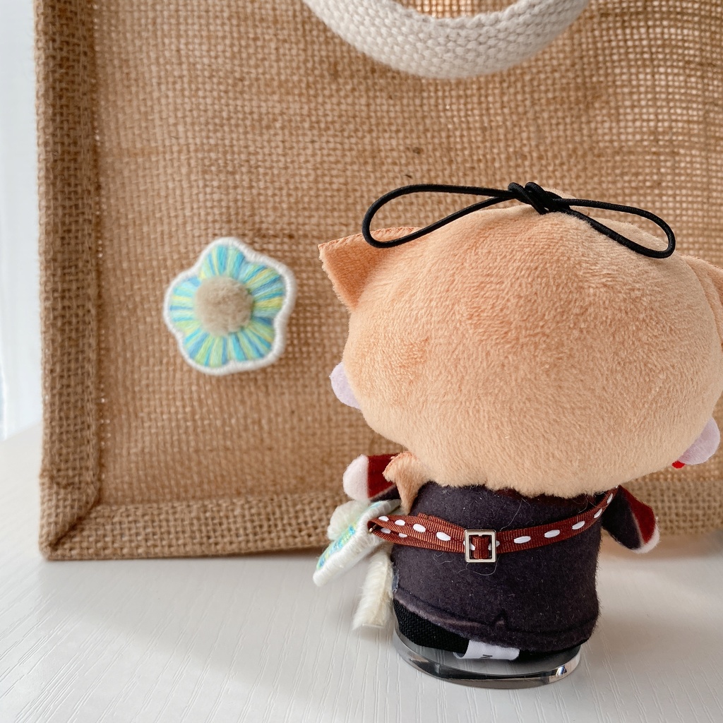 ぬい用ポシェット&ブローチのセット