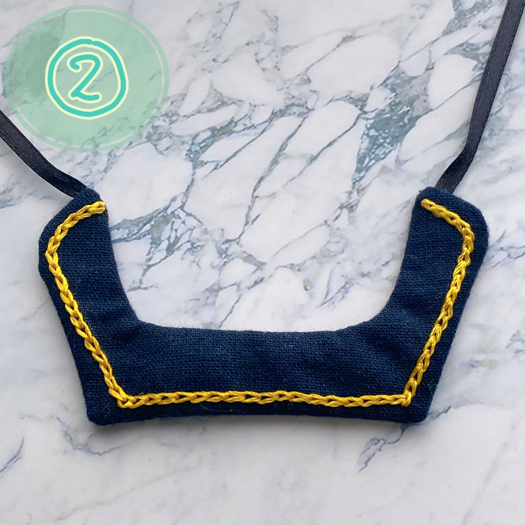 つけ襟【セーラー風】