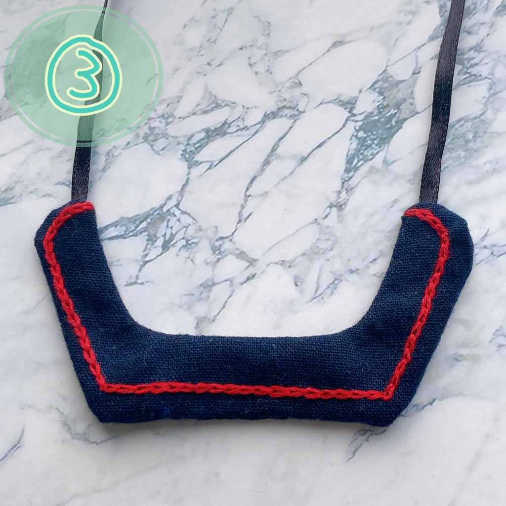 つけ襟【セーラー風】