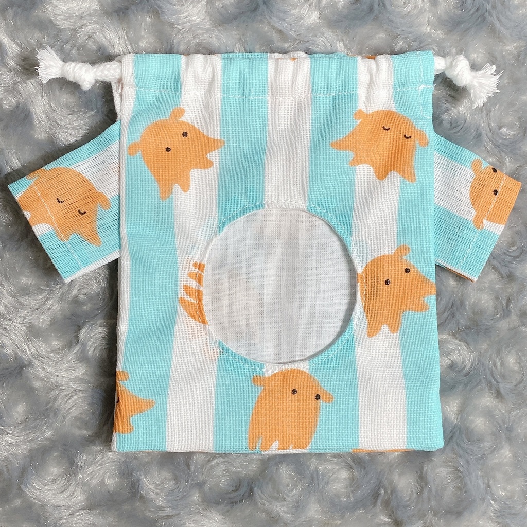 Tシャツ型ぬい巾着