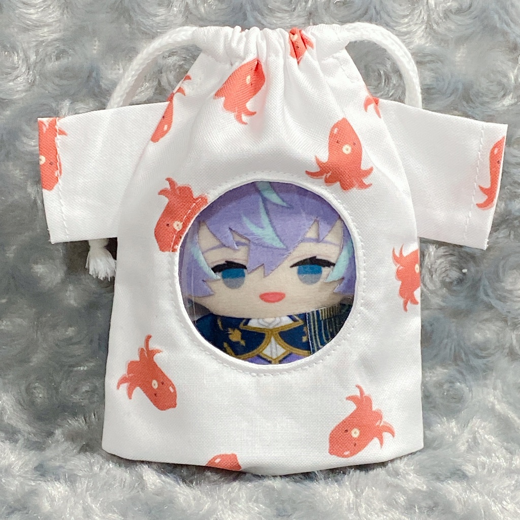 Tシャツ型ぬい巾着