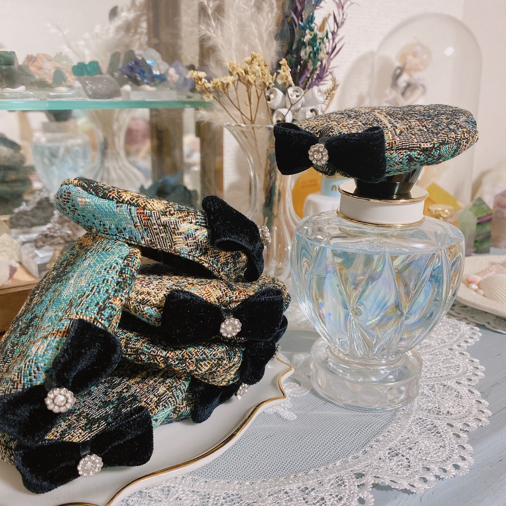 ゴブラン織りのベレー帽