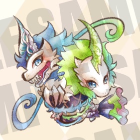 メロトセロイ　アンブレラマーカー　【ロマサガRS】