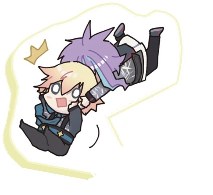 立つ！アクリルブロック