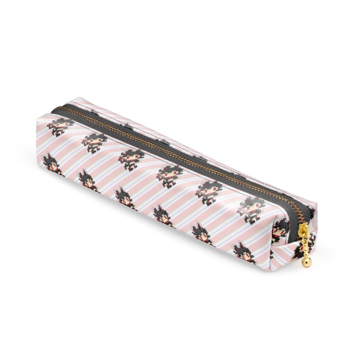 Reverse Clock ドット絵ペンケース