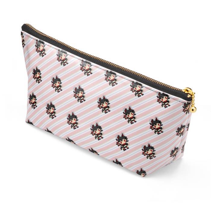 Reverse Clock ドット絵ポーチ