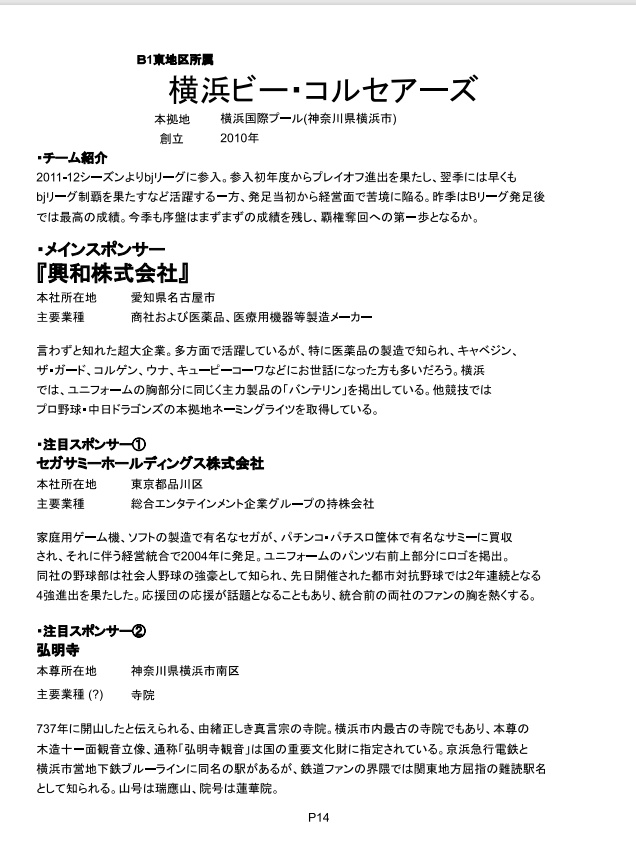 BラジMAGAZINE Vol,2.5 ~スポンサー紹介編~