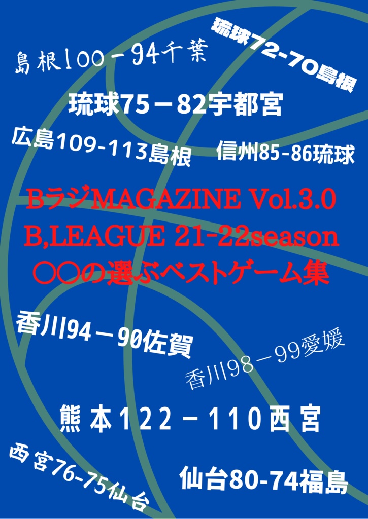 BラジMAGAZINE Vol,3.0 ~〇〇の選ぶベストゲーム集~