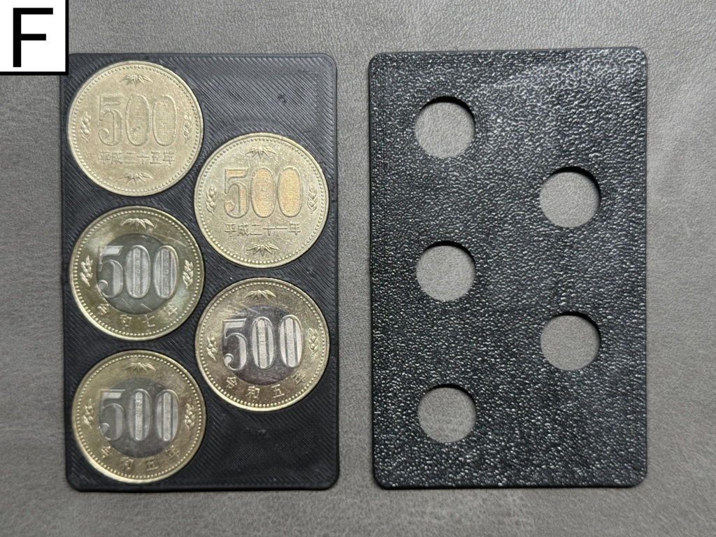 厚み2.5mm クレジットカードサイズ - 薄型コインケース(ブラック)