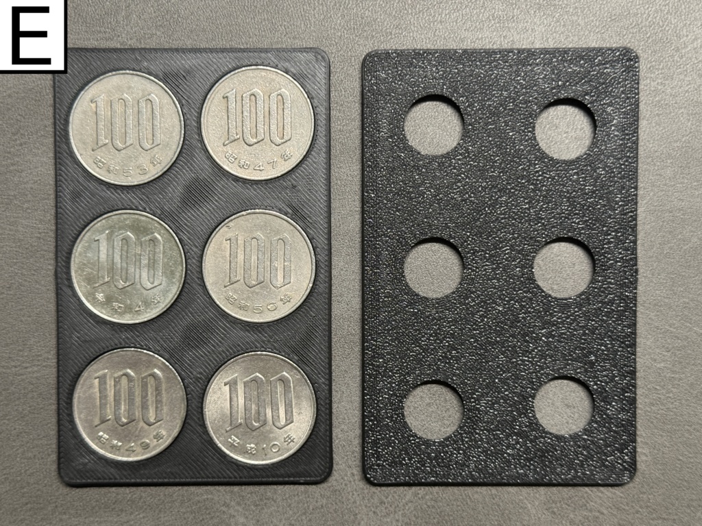 厚み2.5mm クレジットカードサイズ - 薄型コインケース(ブラック)